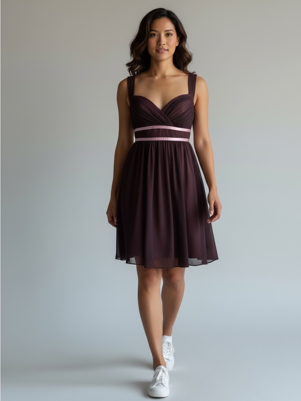 vintage City Triangles babydoll cocktail dress size m